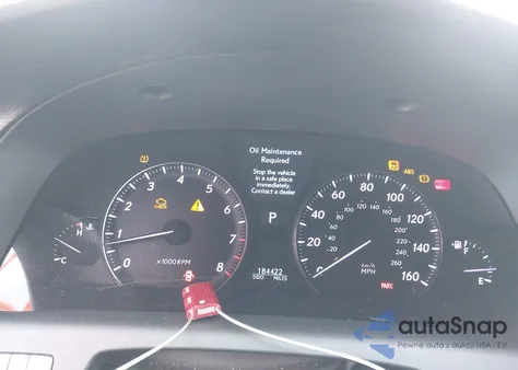 2007 Lexus Ls 460 from USA, damaged, VIN JTHBL46F775022513